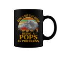Father Grandpa Being A Dad Is An Honor Being A Pops Is Priceless 248 Family Dad Coffee Mug