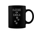 Father Of Dogs Paw Prints Coffee Mug