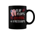 Flip Flops Fireworks And Freedom 4Th Of July V2 Coffee Mug
