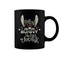 Follow The Bunny He Has Chocolate Coffee Mug