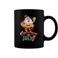 Funny Christmas In July Summer Reindeer Float Xmas Coffee Mug