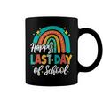 Funny Happy Last Day Of School Perfect Rainbow Gifts Idea Coffee Mug