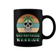 Gastroparesis Warrior Skull Women Vintage Green Ribbon Gastroparesis Gastroparesis Awareness Coffee Mug