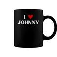 I Heart Johnny Red Heart Coffee Mug