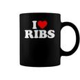 I Love Ribs I Heart Ribs Food Lover Coffee Mug