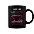 Johnson Name Gift Johnson V2 Coffee Mug