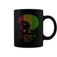 Juneteenth Celebrate 1865 Freedom Day Rhinestone Black Women Coffee Mug