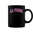 La Verne California Ca Vintage Sports Design Pink Design Coffee Mug