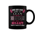 Lean Name Gift And God Said Let There Be Lean Coffee Mug
