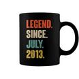 Legend Since July 2013 - 9 Year Old Gift 9Th Birthday Coffee Mug