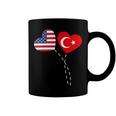 Loving Usa Turkey Flag Heart Turkish 13 Shirt Coffee Mug