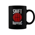 Manual Car Shift Happens Manual Gear Shift Coffee Mug