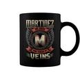Martinez Blood Run Through My Veins Name V6 Coffee Mug