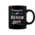 Memaw Gift Promoted To Memaw Again Est 2022 Grandma Coffee Mug