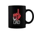 Mens 1 Dad Baseball Player Vintage Baseball Daddy Coffee Mug