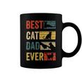 Mens Best Cat Dad Ever Funny Fathers Day Gifts 461 Trending Shirt Coffee Mug