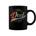 Mens Retro Vintage Best Dad Ever Father Daddy Fathers Day Gift Coffee Mug