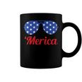 Merica Patriotic American Flag Pride Fourth Of JulyV2 Coffee Mug