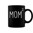 Mom2 Mom Of 2 Mother Of Two Kids Mama Mothers Day Coffee Mug