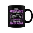 Motorcycle Real Princesses Wear Biker 483 Shirt Coffee Mug