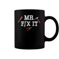 Mr Fix It Fathers Day Hand Tools Papa Daddy Coffee Mug