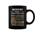 Murphy Name Gift Murphy Born To Rule Coffee Mug