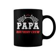 Papa Birthday Crew Race Car Racing Car Driver Dad Daddy Coffee Mug