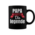 Papa Der Mann Die Legende Papa T-Shirt Fathers Day Gift Coffee Mug