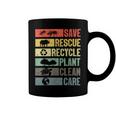 Save Rescue Recycled Plant Clean Care V2 Coffee Mug