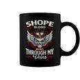 Shope Blood Runs Through My Veins Name Coffee Mug