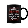 Softball Name Shirt Softball Family Name Coffee Mug