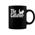 The Catfather Funny Cat Dad For Men Cat Lover Gifts Coffee Mug