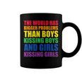 The World Has Bigger Problems Lgbt-Q Pride Gay Proud Ally Coffee Mug