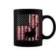 Usa Flag Day Deer Hunting 4Th July Patriotic Gift Coffee Mug