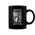 We Stand For The Flag Kneel For The Fallen Jumper Coffee Mug