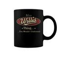 Willis Shirt Personalized Name GiftsShirt Name Print T Shirts Shirts With Name Willis Coffee Mug