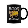 Womens Tacocat Spelled Backward Is Tacocat Love Cat And Taco Coffee Mug