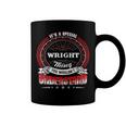 Wright Shirt Family Crest WrightShirt Wright Clothing Wright Tshirt Wright Tshirt Gifts For The Wright Coffee Mug