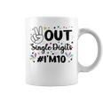 10Th Birthday For Girls Peace Out Single Digits Coffee Mug