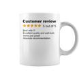 Best Wife Funny Review Job Profession Marriage Husband  Coffee Mug
