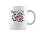 6Th Birthday Moo Cow Theme Farm Animal Six Years Old Party Coffee Mug