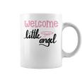 Baby Shower Text Design Welcome Little Angel Coffee Mug