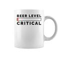 Beer Level Critical Coffee Mug