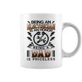 Being An Electrician Is An Honor Being A Dad Is Priceless Coffee Mug