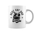 Best Cat Dad Ever Funny Daddy Fathers Day Retro Vintage Men Coffee Mug