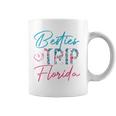 Besties Trip Florida Vacation Matching Best Friend Coffee Mug