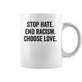 Choose Love Buffalo - Stop Hate End Racism Choose Love Coffee Mug