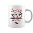 Cute Mom Loosing My Mind One Kid At A Time Mothers Day Gif Coffee Mug