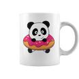 Cute Panda Bear Pandas Donut Sprinkles Coffee Mug