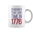 Fourth Of July Remember 1776 Funny 743 Shirt Coffee Mug